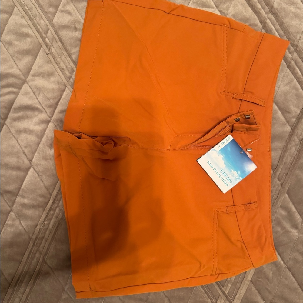 Bright Orange Shorts